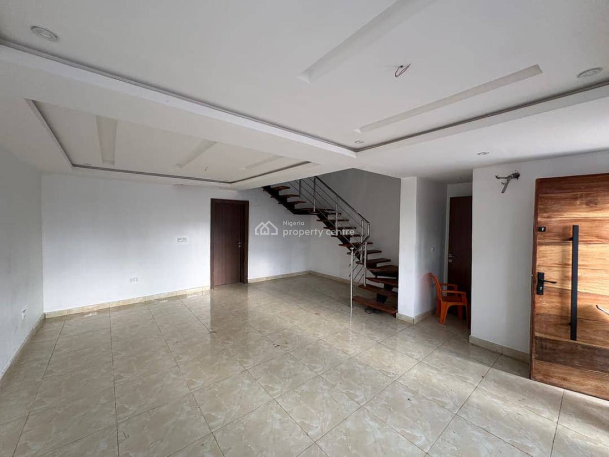 All New Luxury Standard 4 Bedroom Spacious Terrace House with Swimming, Close Proximity to Ikoyi Link Bridge, Lekki Phase 1, Lekki, Lagos, Terraced Duplex for Rent
