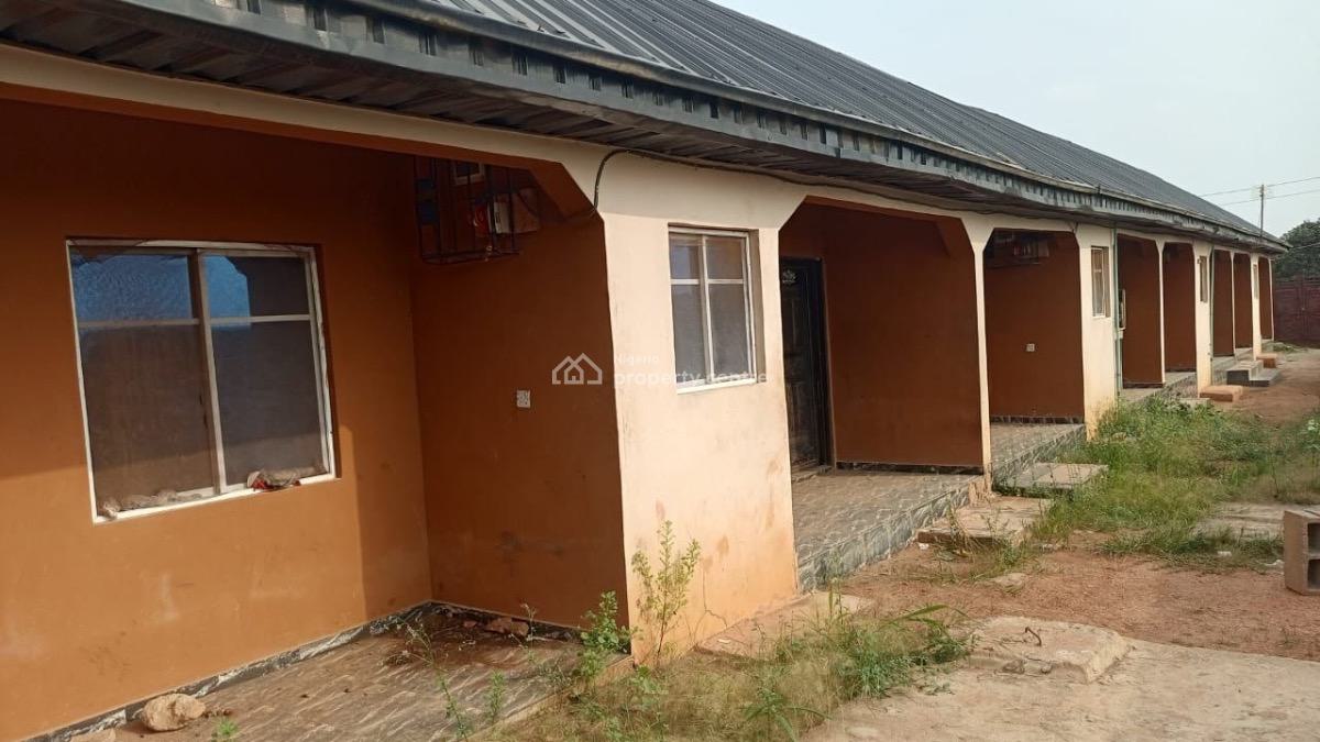 Well Maintained and Spacious 4 Units of 1 Bedroom Apartment, Ifelodun Town, Ifo, Ogun, Mini Flat (room and Parlour) for Sale