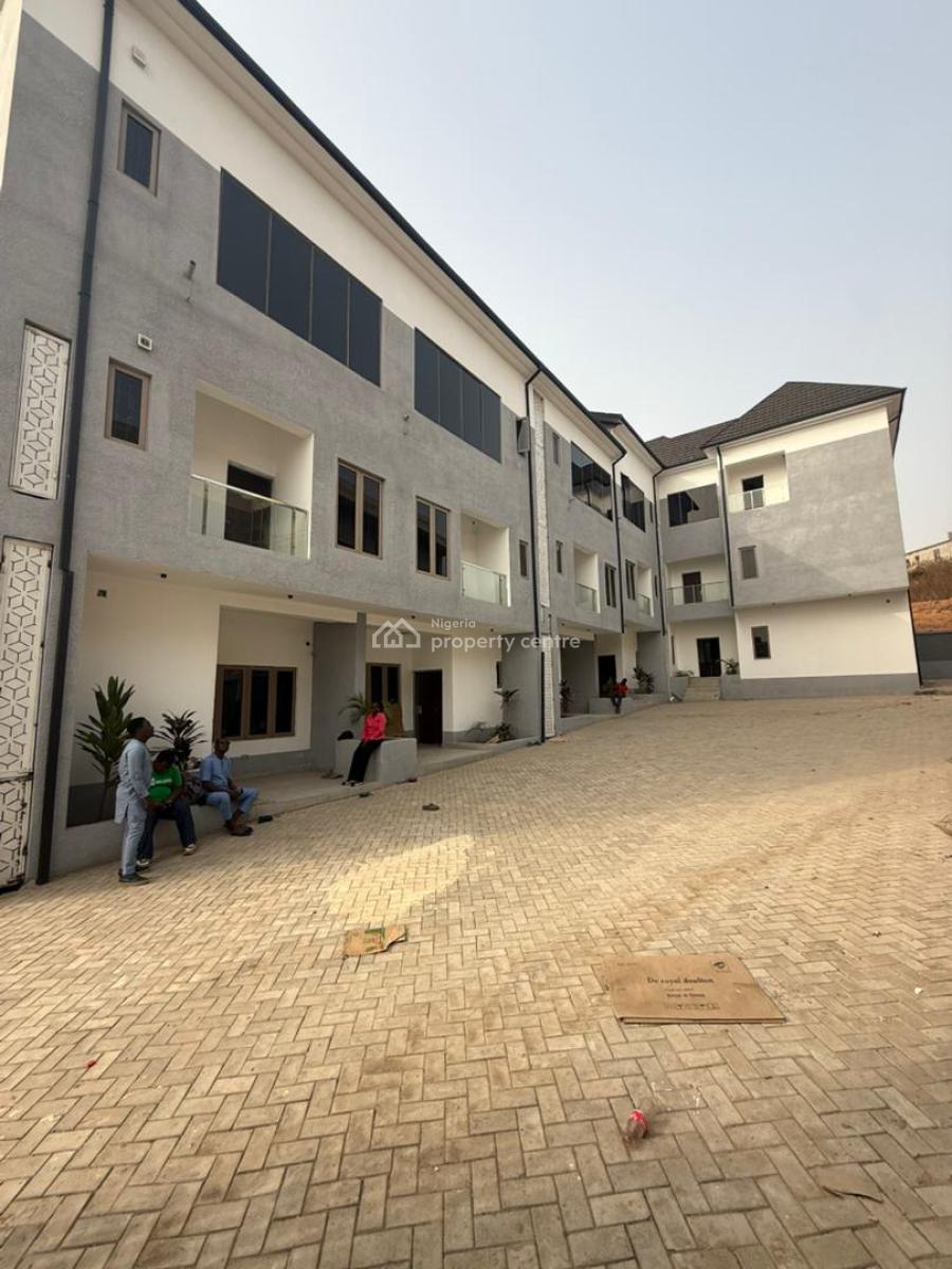 Newly Built and Tastefully Finished 4 Bedroom Terrace Duplex, Guzape District, Abuja, Terraced Duplex for Rent