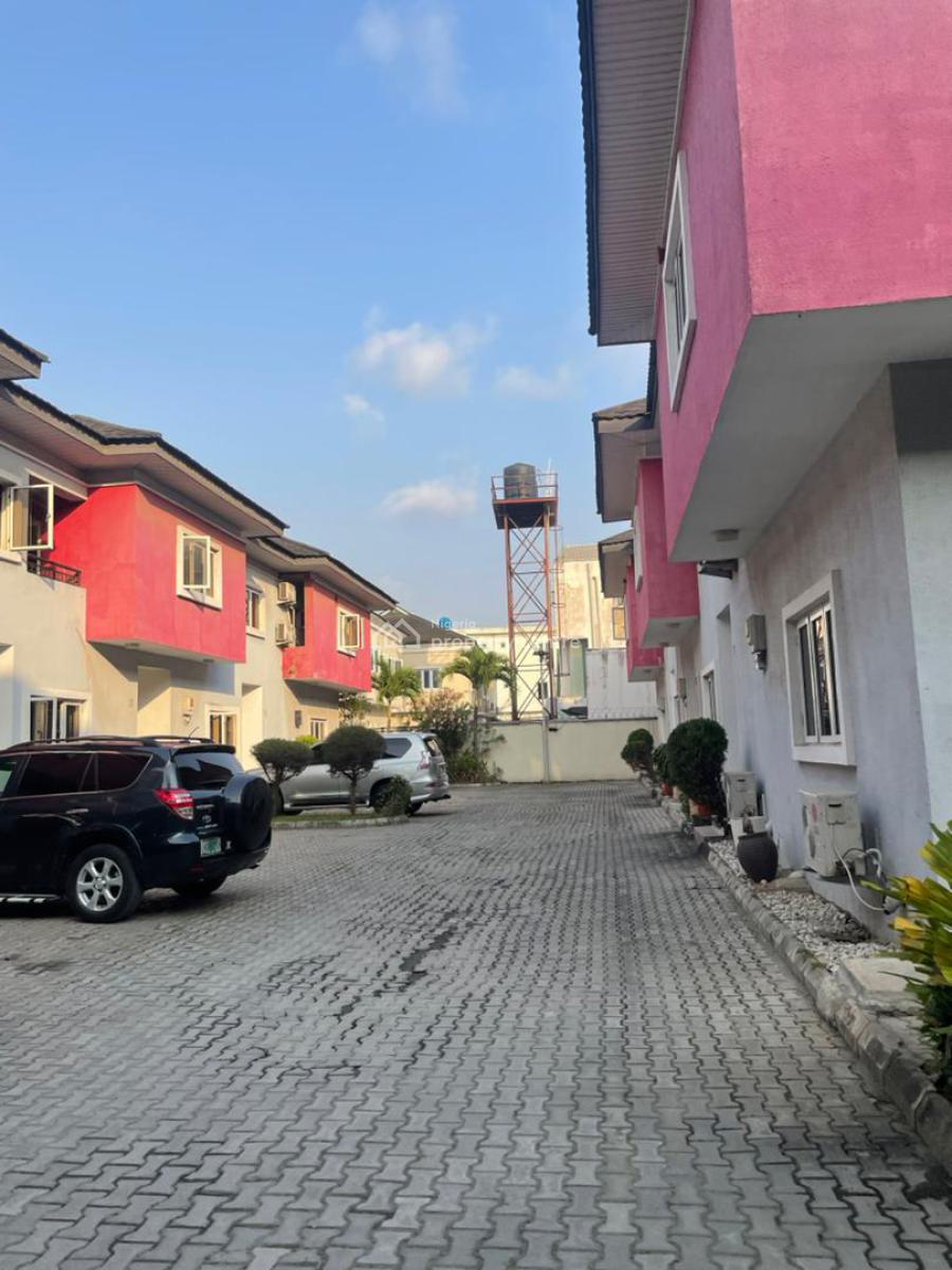 a Spacious Terrace House in a Serene and Secure Neighborhood, Osapa, Lekki, Lagos, Terraced Duplex for Sale