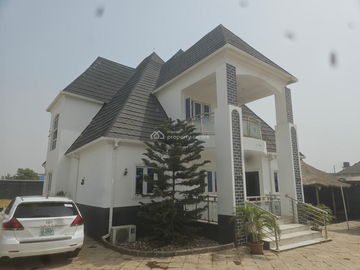 Spacious/standart Fully Detached Four(4) Bedroom Duplex with Gatehou, By Shafa Fueling Station, After Dunamis Church,  Airport Road Abuja., Lugbe District, Abuja, Detached Duplex for Rent