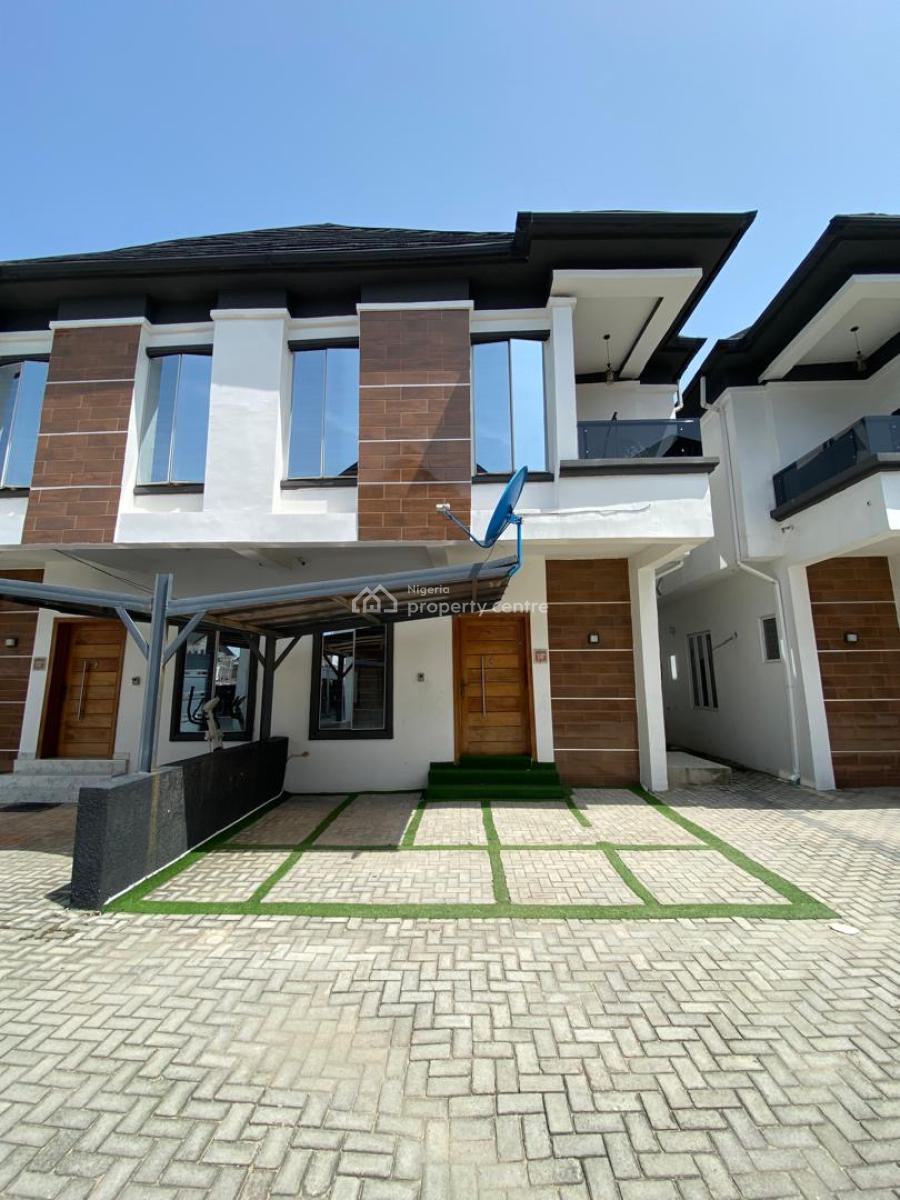 Well Built 4 Bedroom Duplex in a Serene Neighborhood, 2nd Toll Gate, Lekki, Lagos, Semi-detached Duplex for Rent
