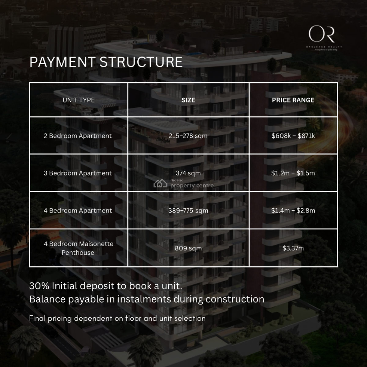 Luxury Offplan 2 Bedroom Apartments, Victoria Island (vi), Lagos, Flat / Apartment for Sale