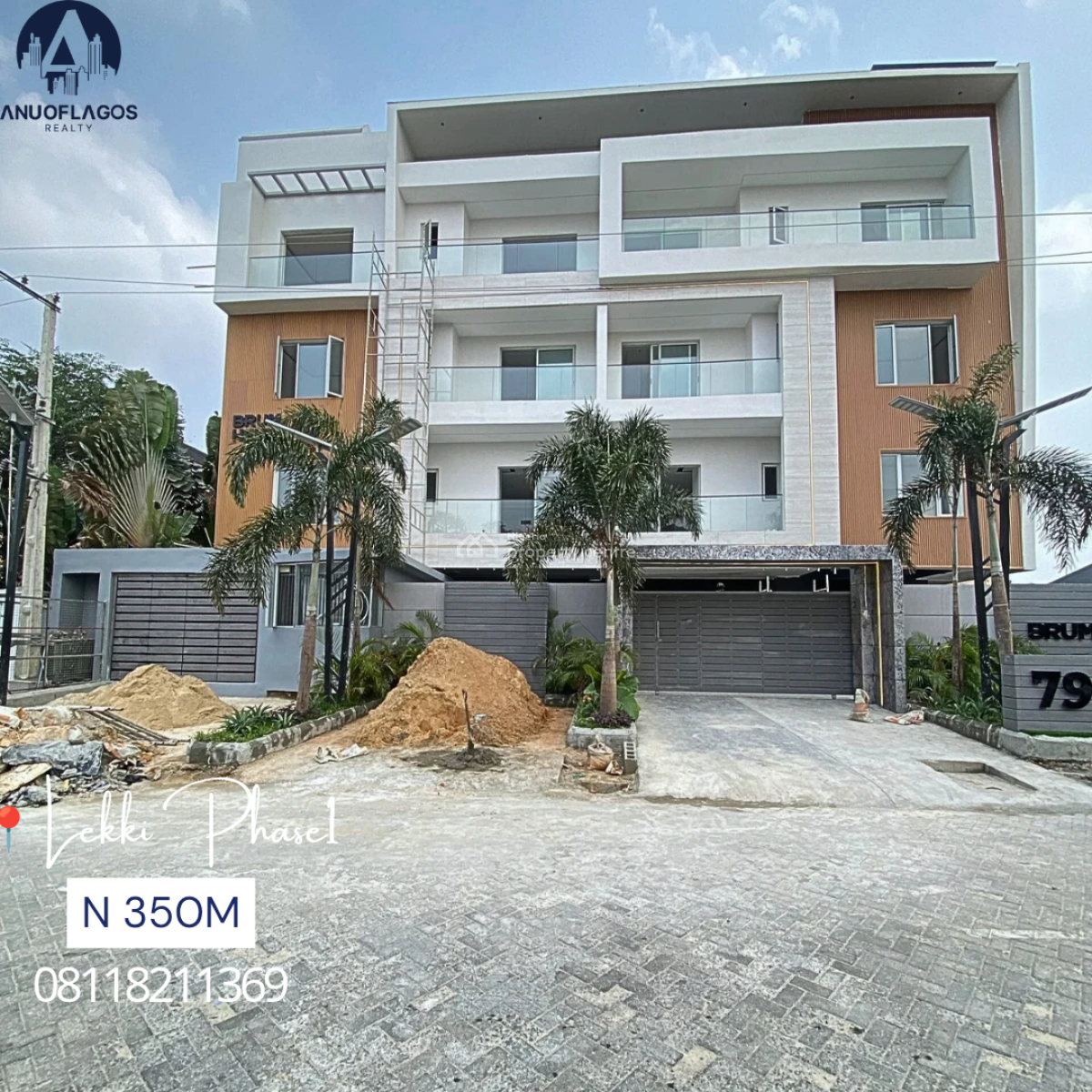 Capacious 2 Bedroom Serviced Apartment, Phase 1, Lekki, Lagos, Block of Flats for Sale