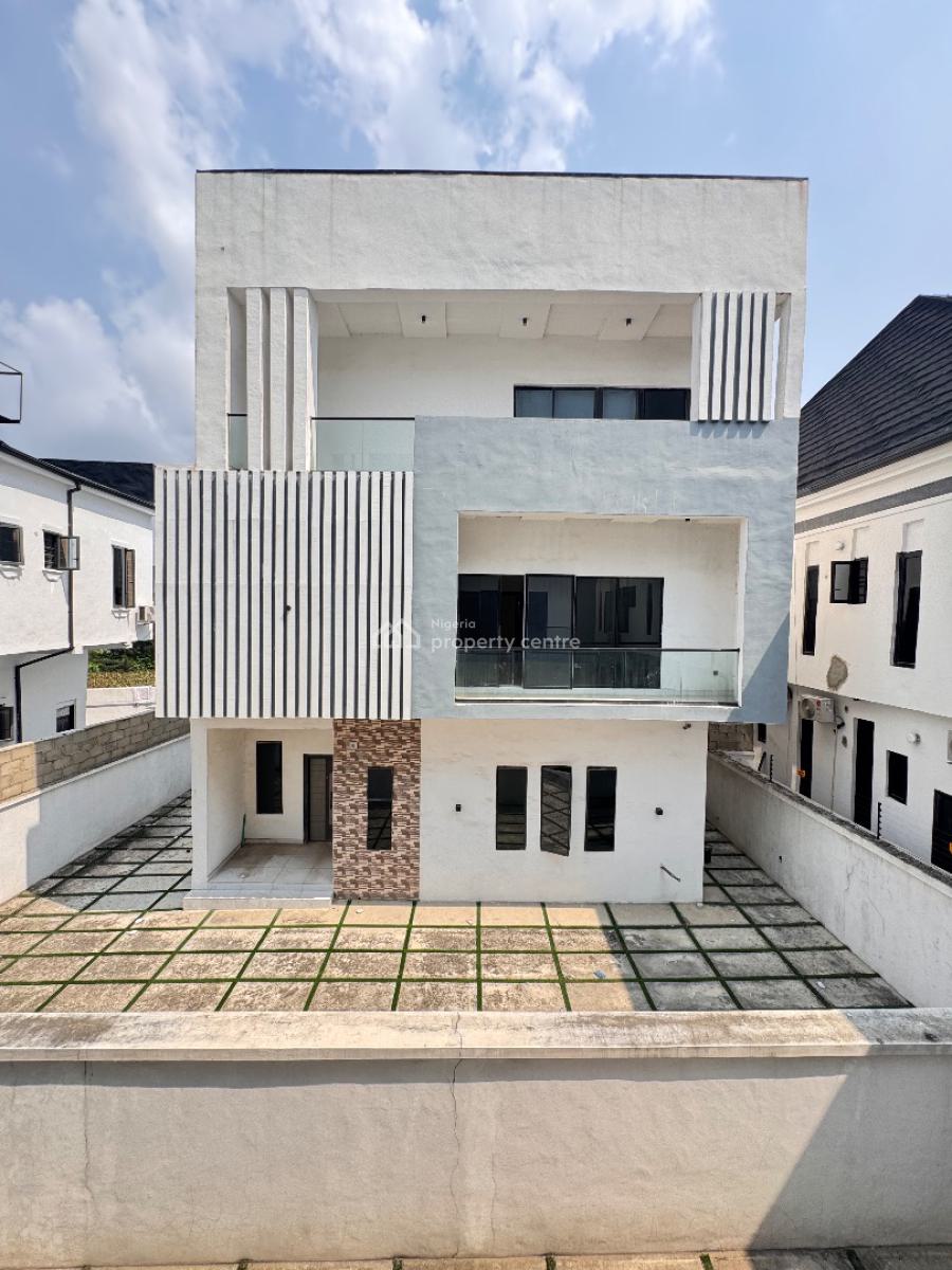 4 Bedroom Detached Duplex with Bq & Cinema, Chevron Toll Gate, Orchid, Lekki, Lagos, Detached Duplex for Sale