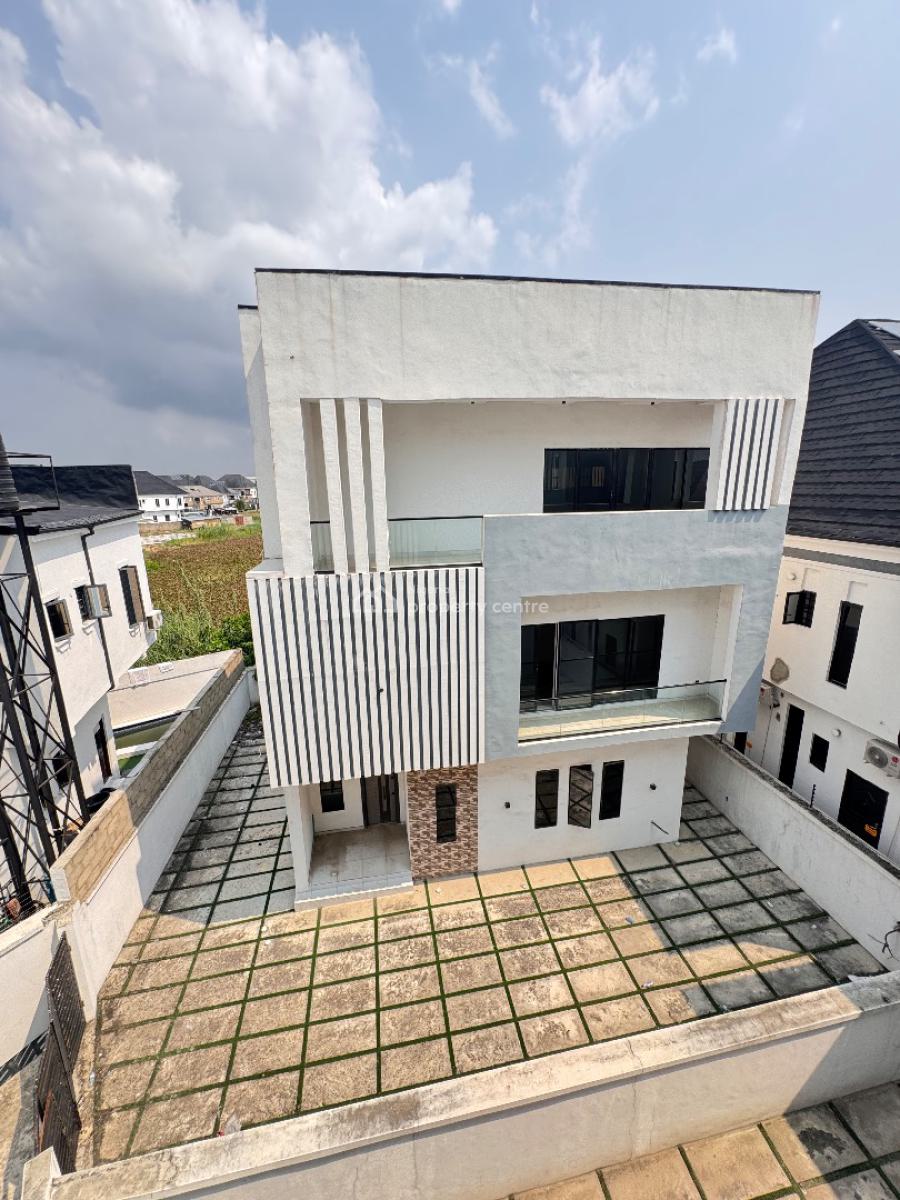 4 Bedroom Detached Duplex with Bq & Cinema, Chevron Toll Gate, Orchid, Lekki, Lagos, Detached Duplex for Sale