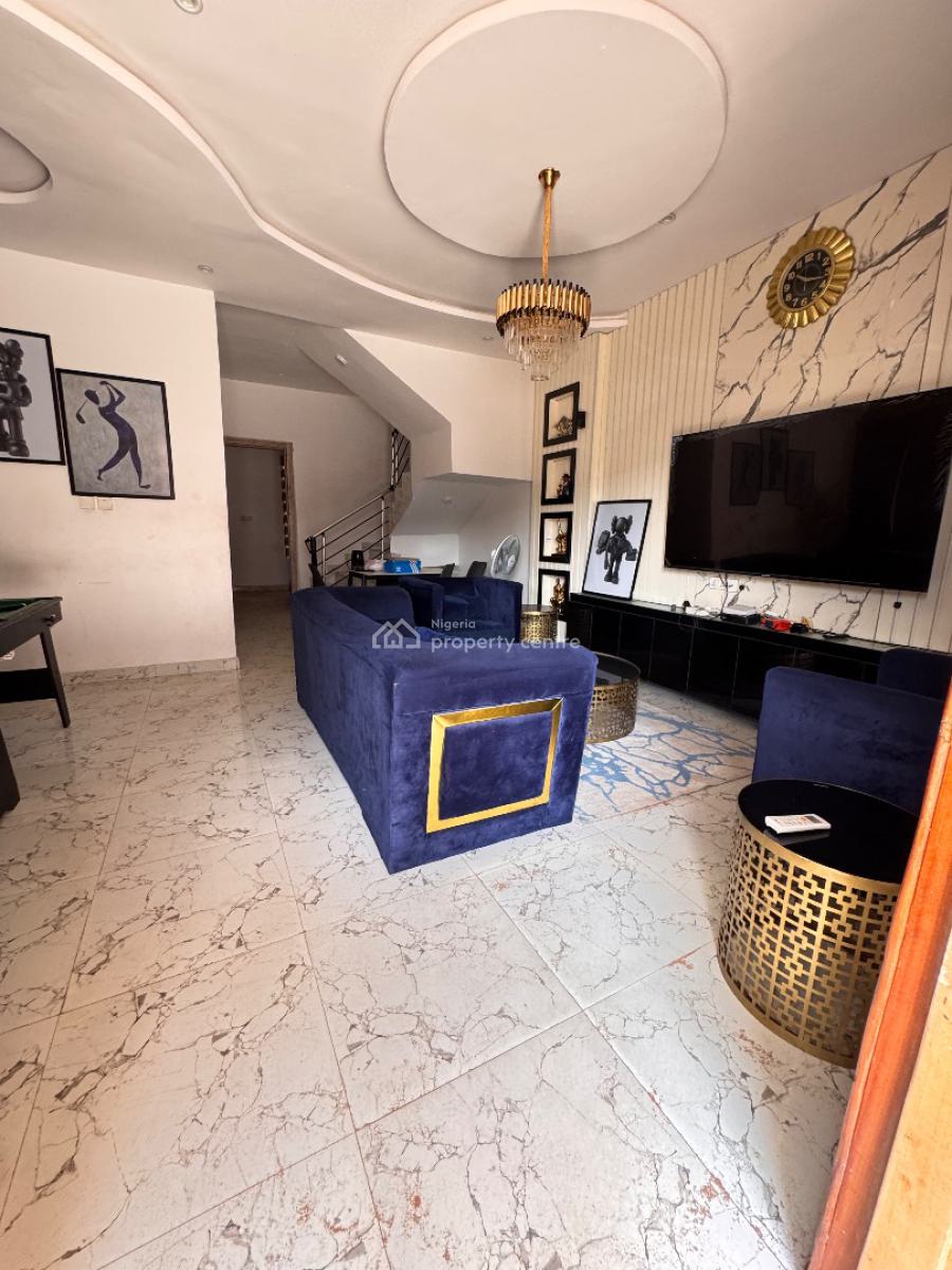 Beautiful 4 Bedroom Semi Detached Duplex with Bq, Lekki Conservation, Lekki, Lagos, Semi-detached Duplex for Sale