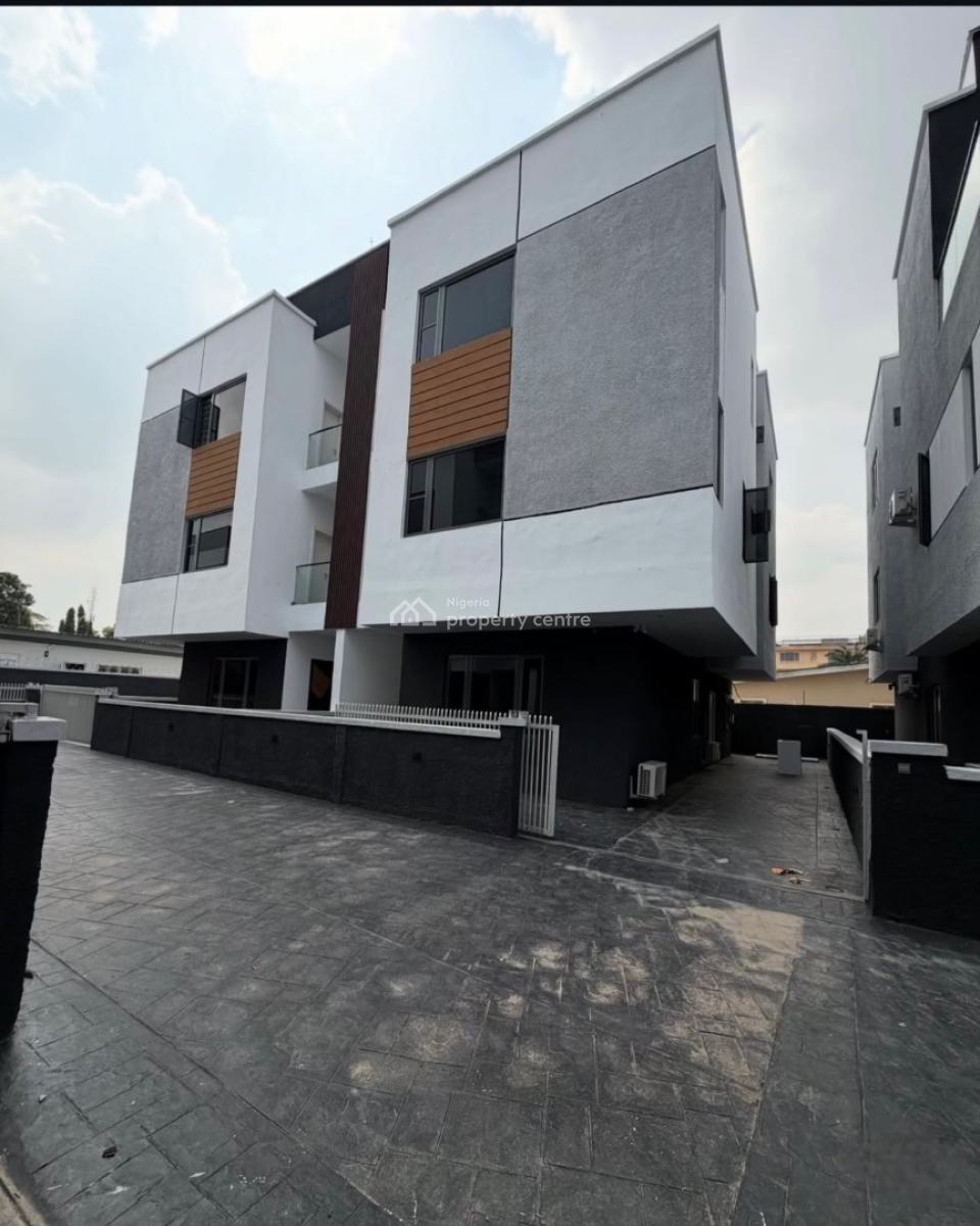 4 Bedroom Beautiful Duplex with a Bq, Adeniyi Jones Ikeja, Ikeja, Lagos, Detached Duplex for Sale
