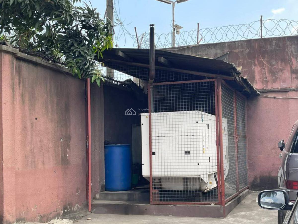 2 Bay Warehouse of 3,100sqm with Office Block of 600sqm (3 Floor) on 6, Mushin, Lagos, Warehouse for Sale