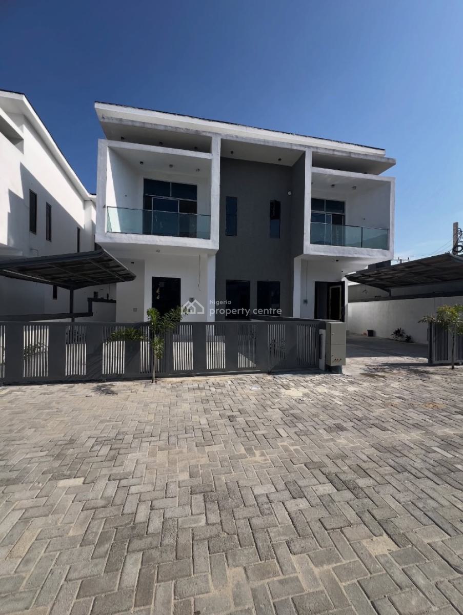 Spacious 4 Bedroom Semi Detached Duplex with Bq, Orchid Road, Lekki, Lagos, Semi-detached Duplex for Rent