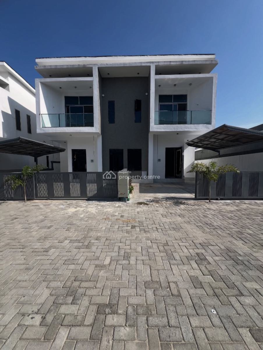 Spacious 4 Bedroom Semi Detached Duplex with Bq, Orchid Road, Lekki, Lagos, Semi-detached Duplex for Rent
