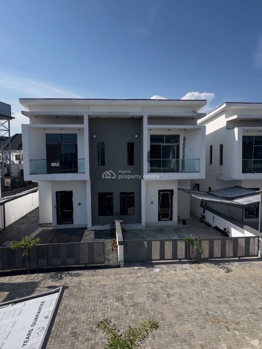Spacious 4 Bedroom Semi Detached Duplex with Bq, Orchid Road, Lekki, Lagos, Semi-detached Duplex for Rent