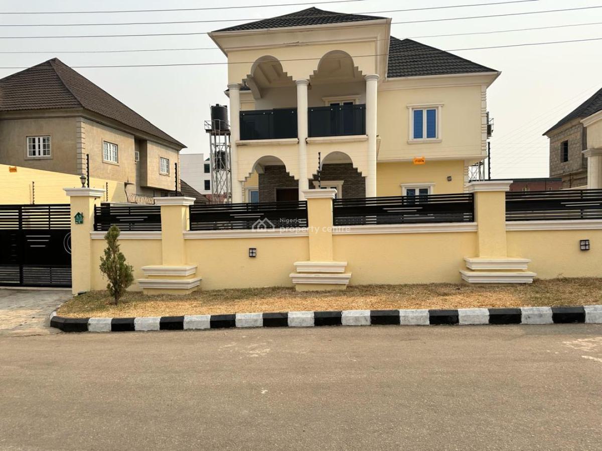 Luxury 5-bedroom Detached Duplex with 2 Sitting Rooms, Life Camp, Abuja, Detached Duplex for Sale