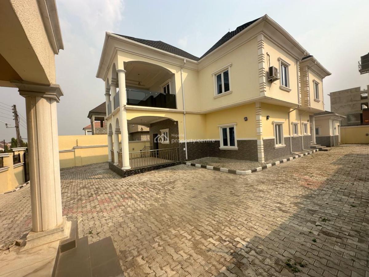 Luxury 5-bedroom Detached Duplex with 2 Sitting Rooms, Life Camp, Abuja, Detached Duplex for Sale
