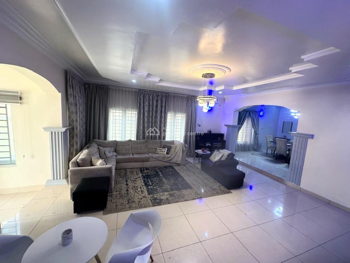 Luxury 5-bedroom Detached Duplex with 2 Sitting Rooms, Life Camp, Abuja, Detached Duplex for Sale