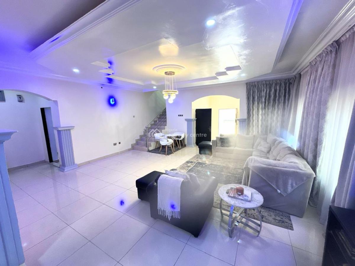 Luxury 5-bedroom Detached Duplex with 2 Sitting Rooms, Life Camp, Abuja, Detached Duplex for Sale