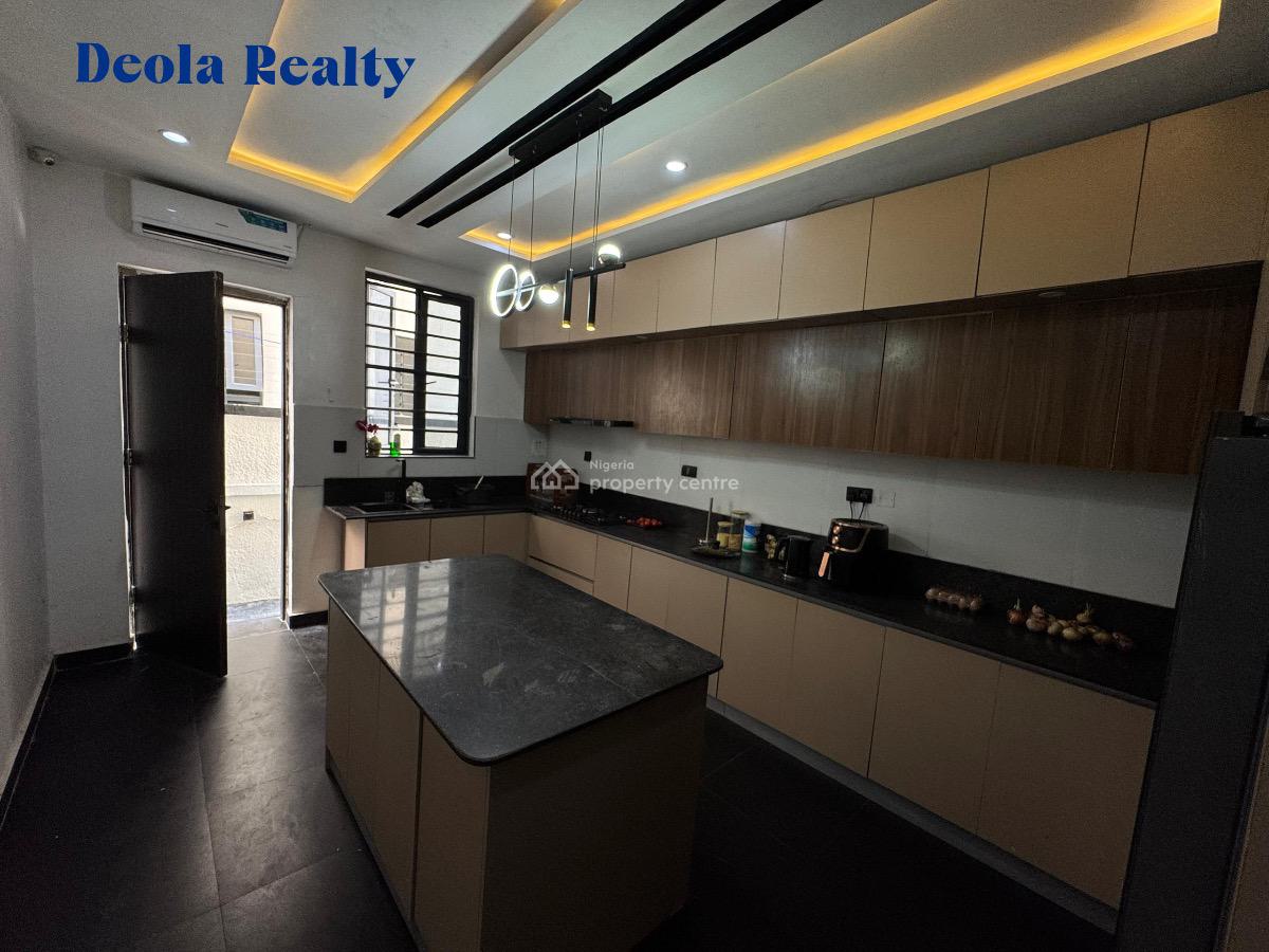 a Luxury Built 4 Bedroom Semi Detached Duplex with Bq, Lekki Palm City Estate, Addo Road, Lekki, Lagos, Semi-detached Duplex for Rent