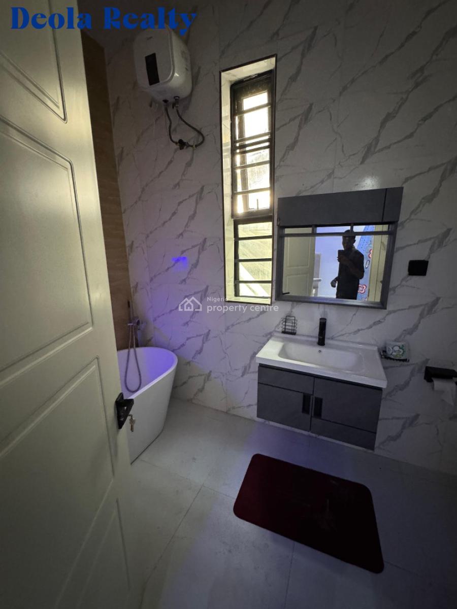 a Luxury Built 4 Bedroom Semi Detached Duplex with Bq, Lekki Palm City Estate, Addo Road, Lekki, Lagos, Semi-detached Duplex for Rent