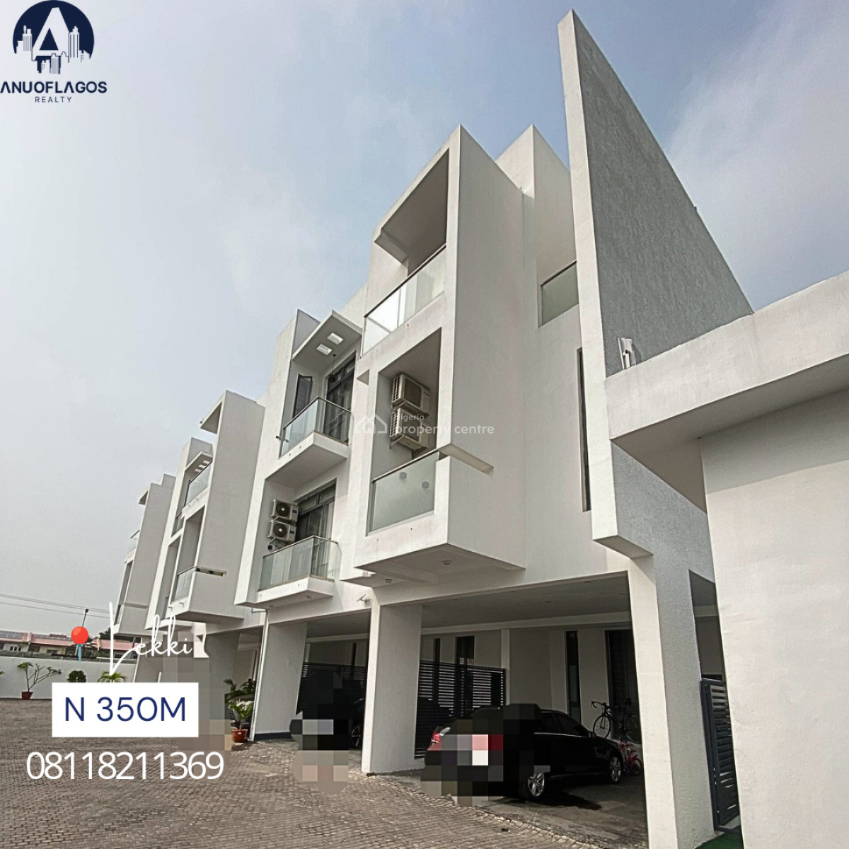 Stunning  Fully Serviced 4 Bedroom Terrace Duplex, Lekki, Lagos, Terraced Duplex for Sale