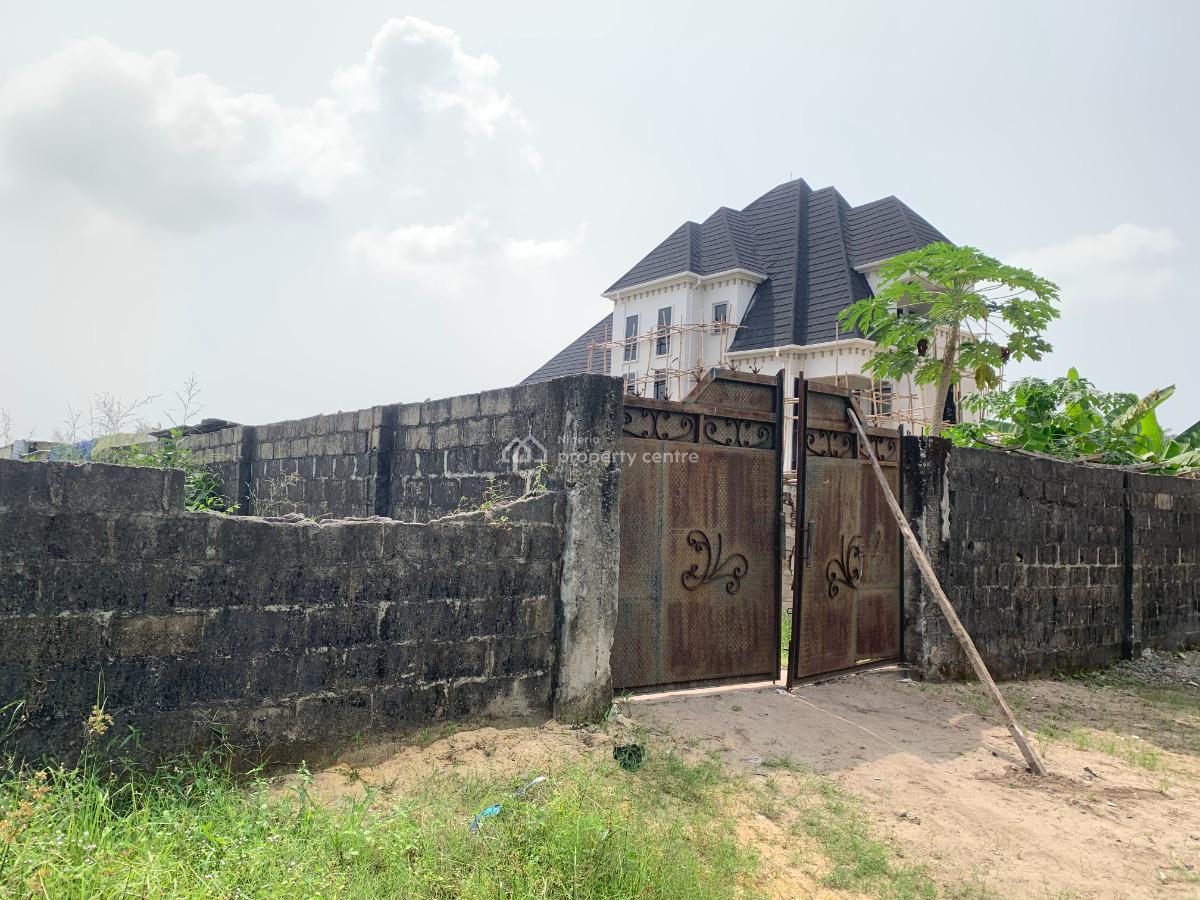 Fenced Plot of Land, Abijo, Lekki Garden Estate, Ajah, Lagos, Mixed-use Land for Sale