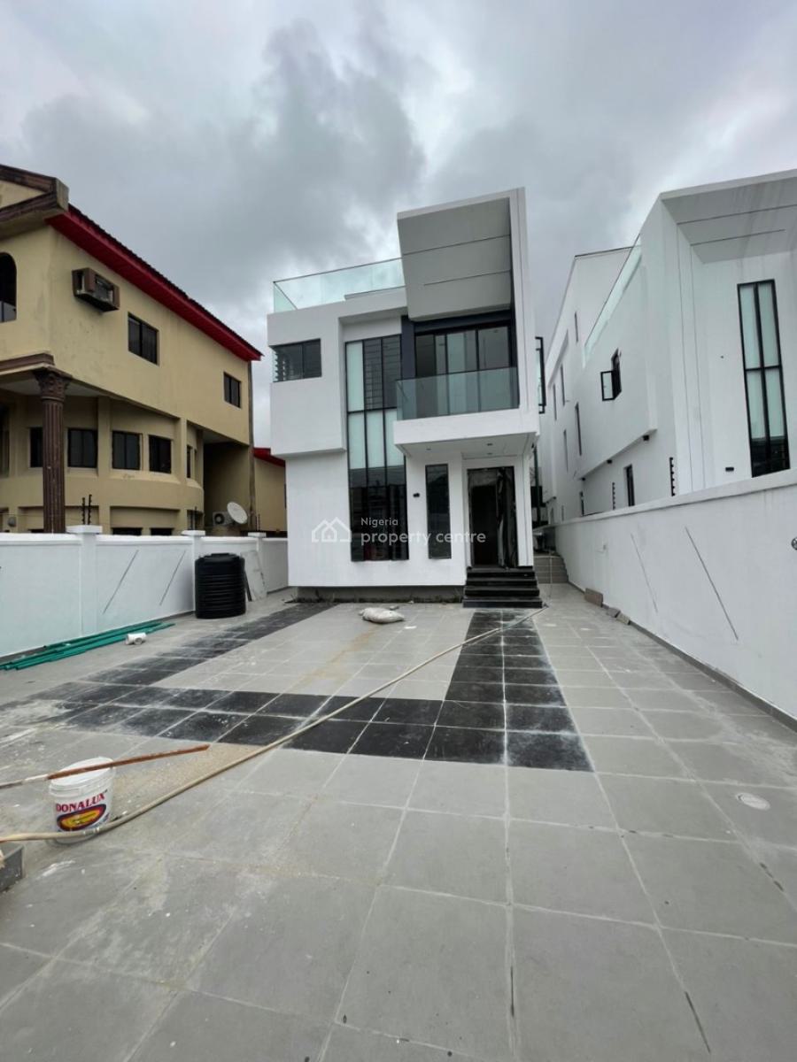 Exquisite 5 Bedroom Detached Duplex with Cinema & Bq, Lekki Phase 1, Lekki, Lagos, Detached Duplex for Sale