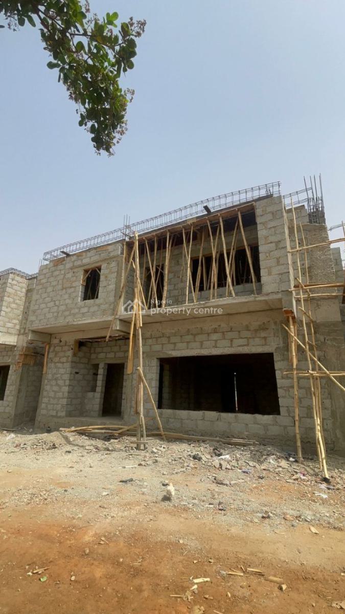 Newly Built 5 Bedrooms Terrace Duplex with a Bq in  a Mini Estate, Life Camp Close to Lento Aluminum, Polaris Bank, Nelani Wellness, Life Camp, Abuja, Terraced Duplex for Sale