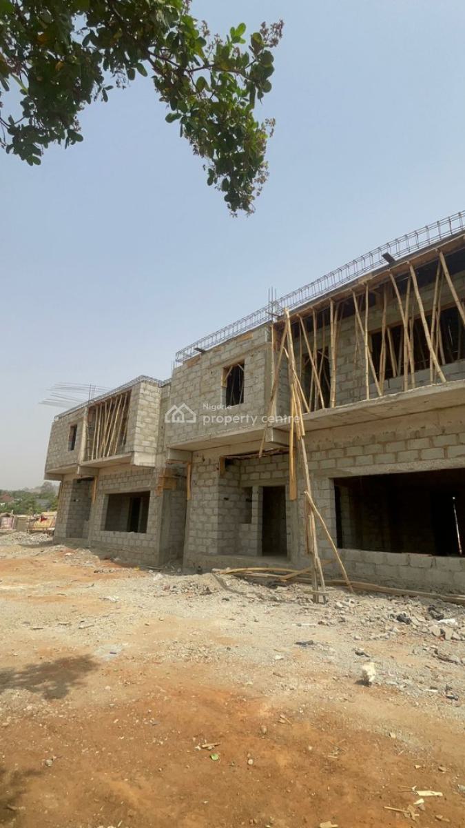 Newly Built 5 Bedrooms Terrace Duplex with a Bq in  a Mini Estate, Life Camp Close to Lento Aluminum, Polaris Bank, Nelani Wellness, Life Camp, Abuja, Terraced Duplex for Sale
