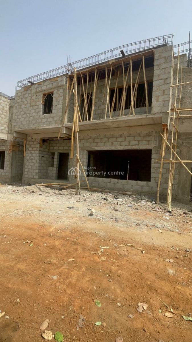 Newly Built 5 Bedrooms Terrace Duplex with a Bq in  a Mini Estate, Life Camp Close to Lento Aluminum, Polaris Bank, Nelani Wellness, Life Camp, Abuja, Terraced Duplex for Sale