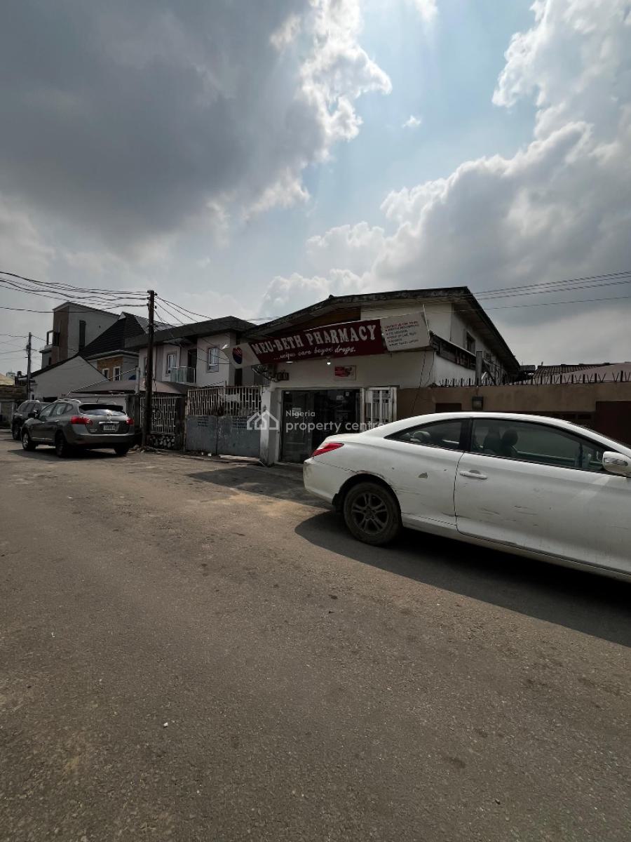 a Solid Storey Building of Block of 4 Flats on a Full Plot, Off Ogunlana, Ogunlana, Surulere, Lagos, Block of Flats for Sale