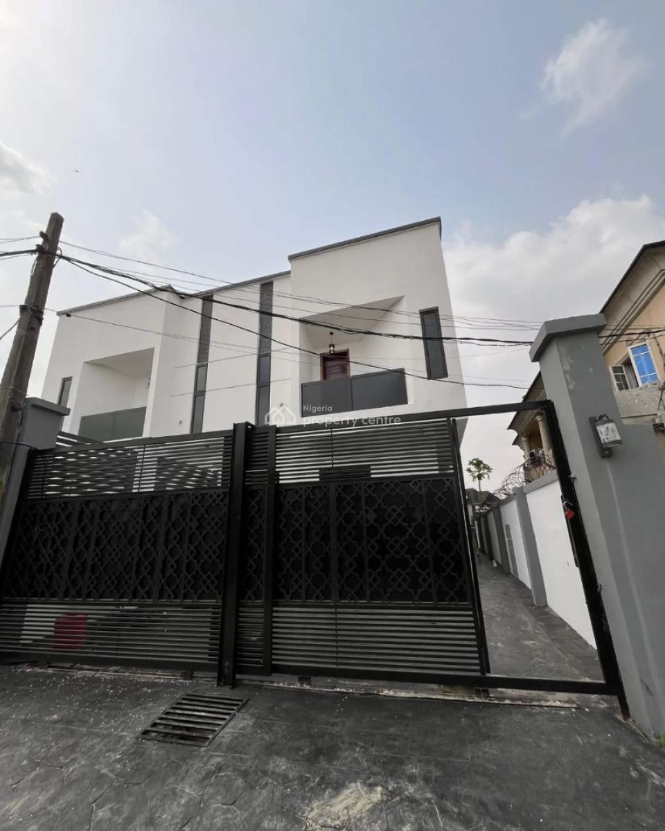 Modern Crafted 4bedroom Semi Detached Duplex, Gbagada, Lagos, Semi-detached Duplex for Sale