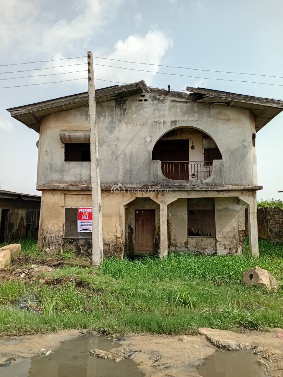 a Storey Building, Salami Street, Afromedia, Ojo, Lagos, Okokomaiko, Ojo, Lagos, House for Sale