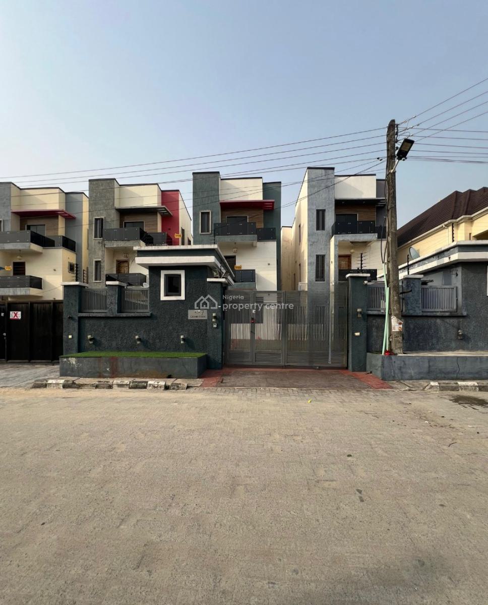 Luxury 5 Bedroom Fully Detached Duplex with a Bq in a Secure Estate, Ikota, Lekki, Lagos, Detached Duplex for Rent