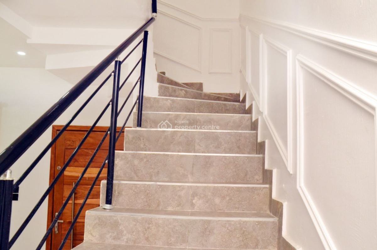 Luxury 4 Bedroom Fully Furnished Terrace Duplex in a Secure Estate, Ikota, Lekki, Lagos, Terraced Duplex for Rent