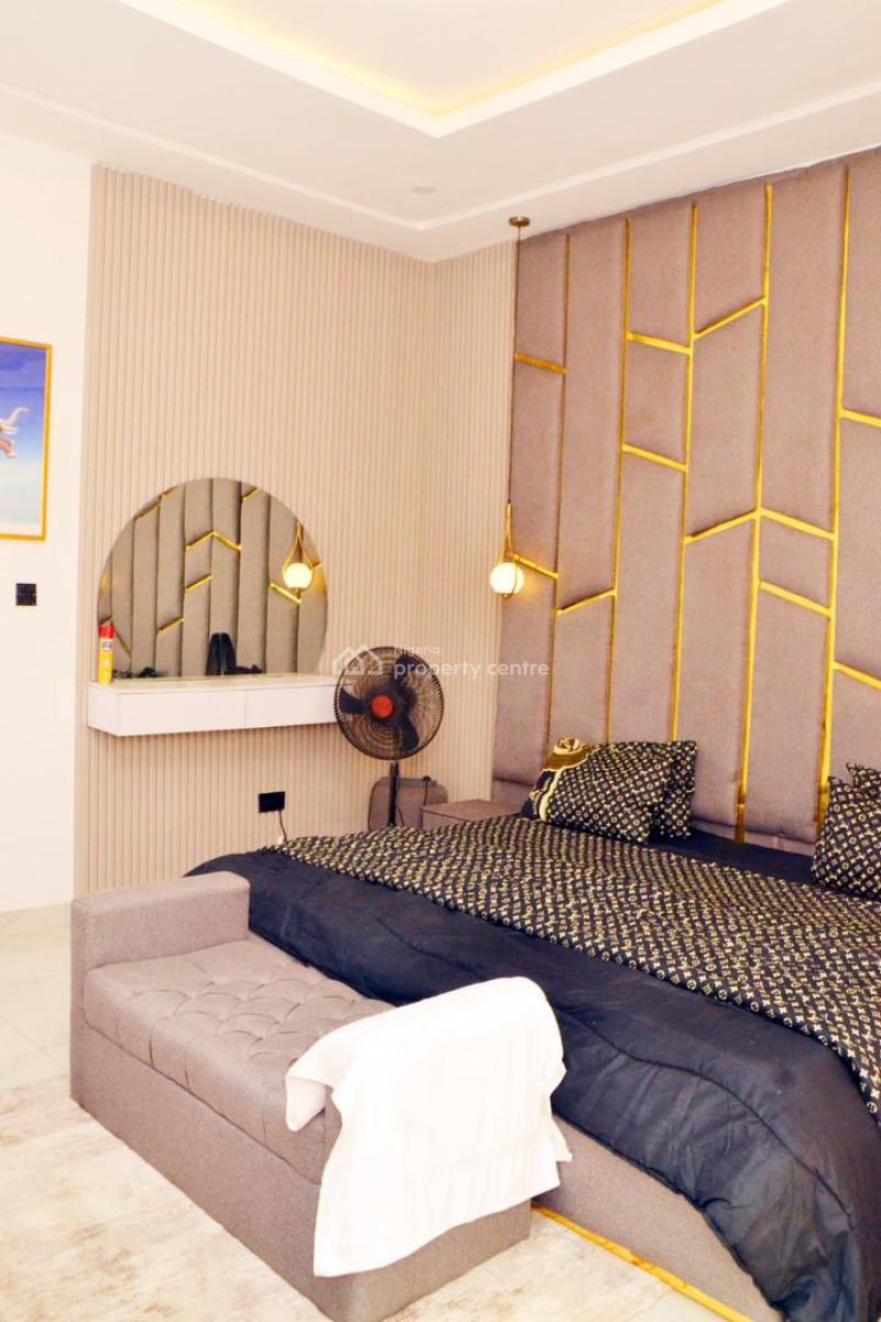 Luxury 4 Bedroom Fully Furnished Terrace Duplex in a Secure Estate, Ikota, Lekki, Lagos, Terraced Duplex for Rent