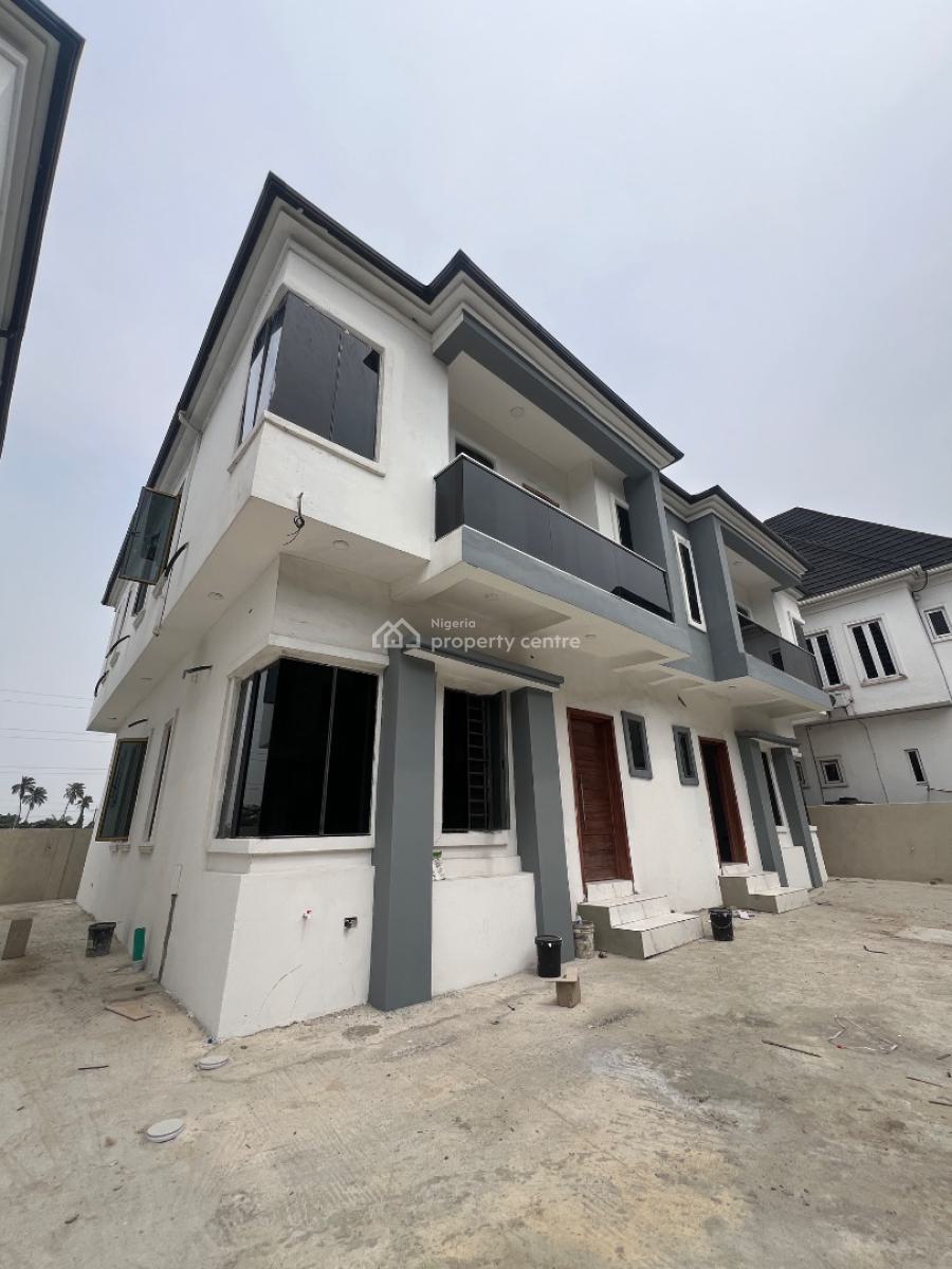 Brand New 4bedroom Semi Detached Duplex, Chevron Tollgate, Lekki, Lagos, Semi-detached Duplex for Rent