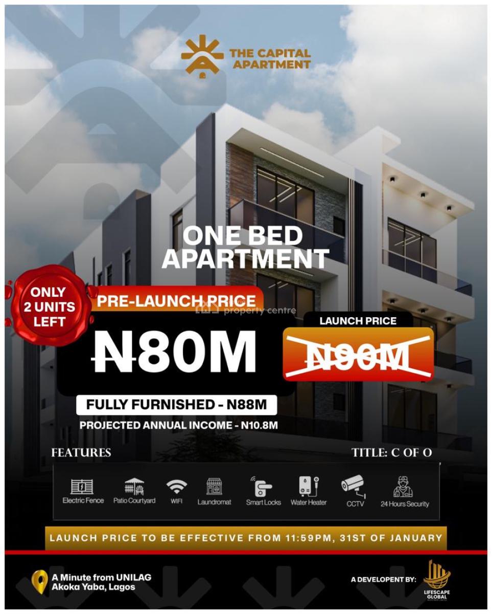 Invest Early, Earn More, Yaba, Lagos, Flat / Apartment for Sale