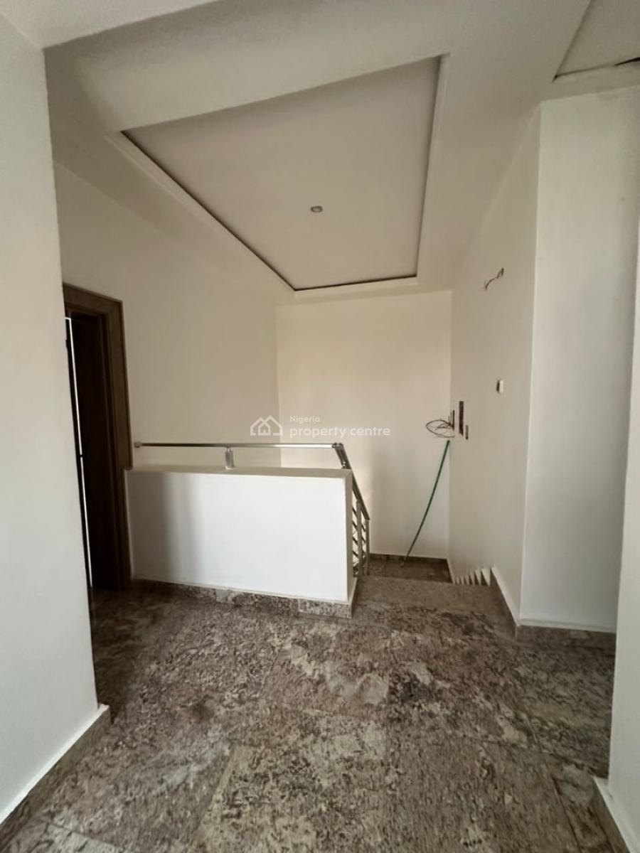 Well Built 4 Beds Terraced Duplex with  1 Room Bq on Corner Piece, Wuye, Abuja, Terraced Duplex for Sale