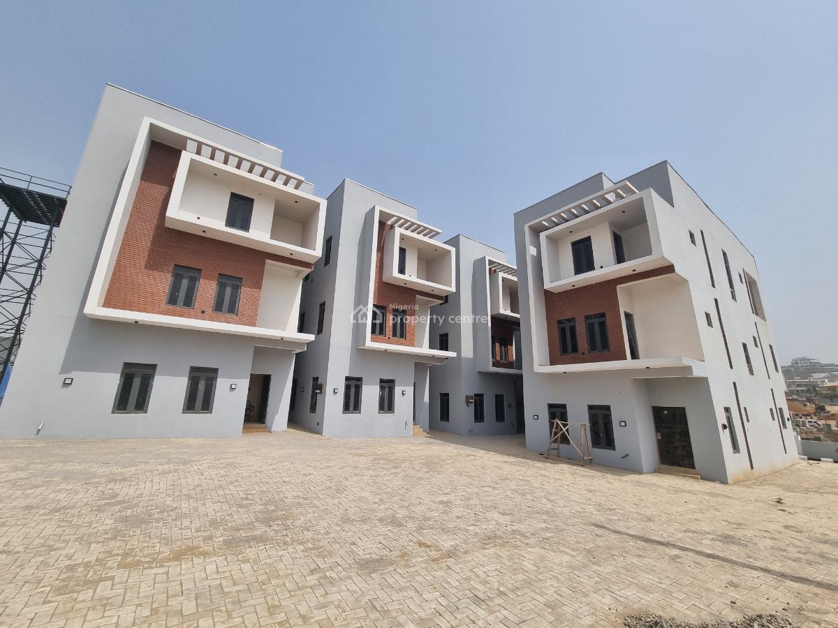 Spacious 4 Bedroom Terrace Duplex with Bq, Mabushi, Mabushi, Abuja, Terraced Duplex for Rent