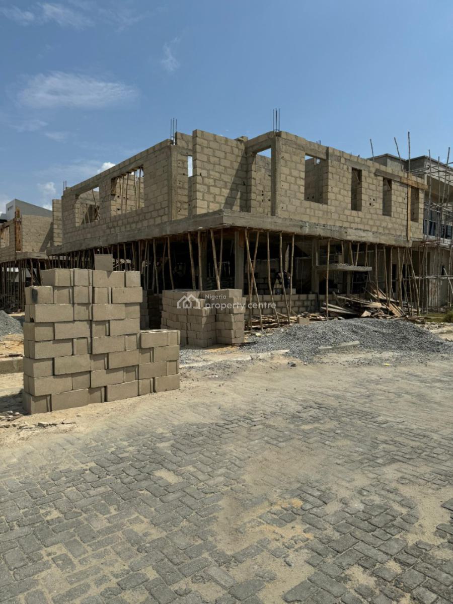 Well Secured Estate 3 Bedroom Semi-detached Duplex, Inside Hi-life Estate, Ogombo, Ajah, Lagos, Semi-detached Duplex for Sale