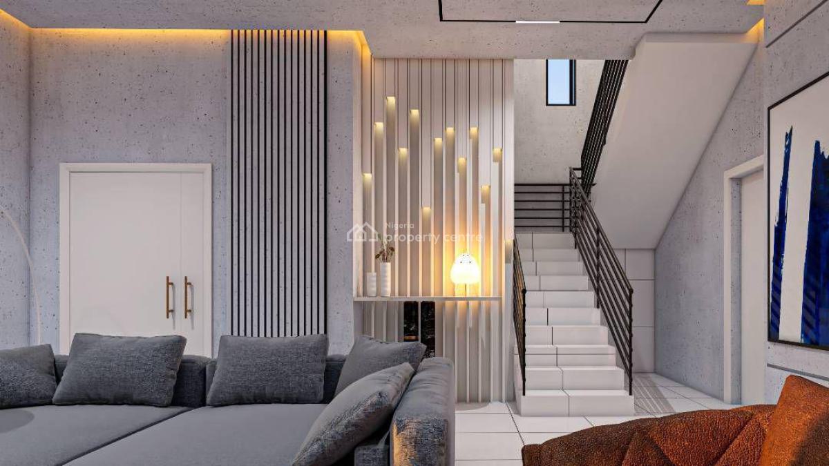 Well Secured Estate 3 Bedroom Semi-detached Duplex, Inside Hi-life Estate, Ogombo, Ajah, Lagos, Semi-detached Duplex for Sale