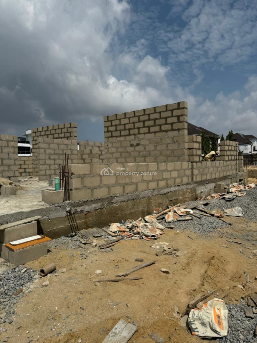 Well Secured Estate 3 Bedroom Semi-detached Duplex, Inside Hi-life Estate, Ogombo, Ajah, Lagos, Semi-detached Duplex for Sale