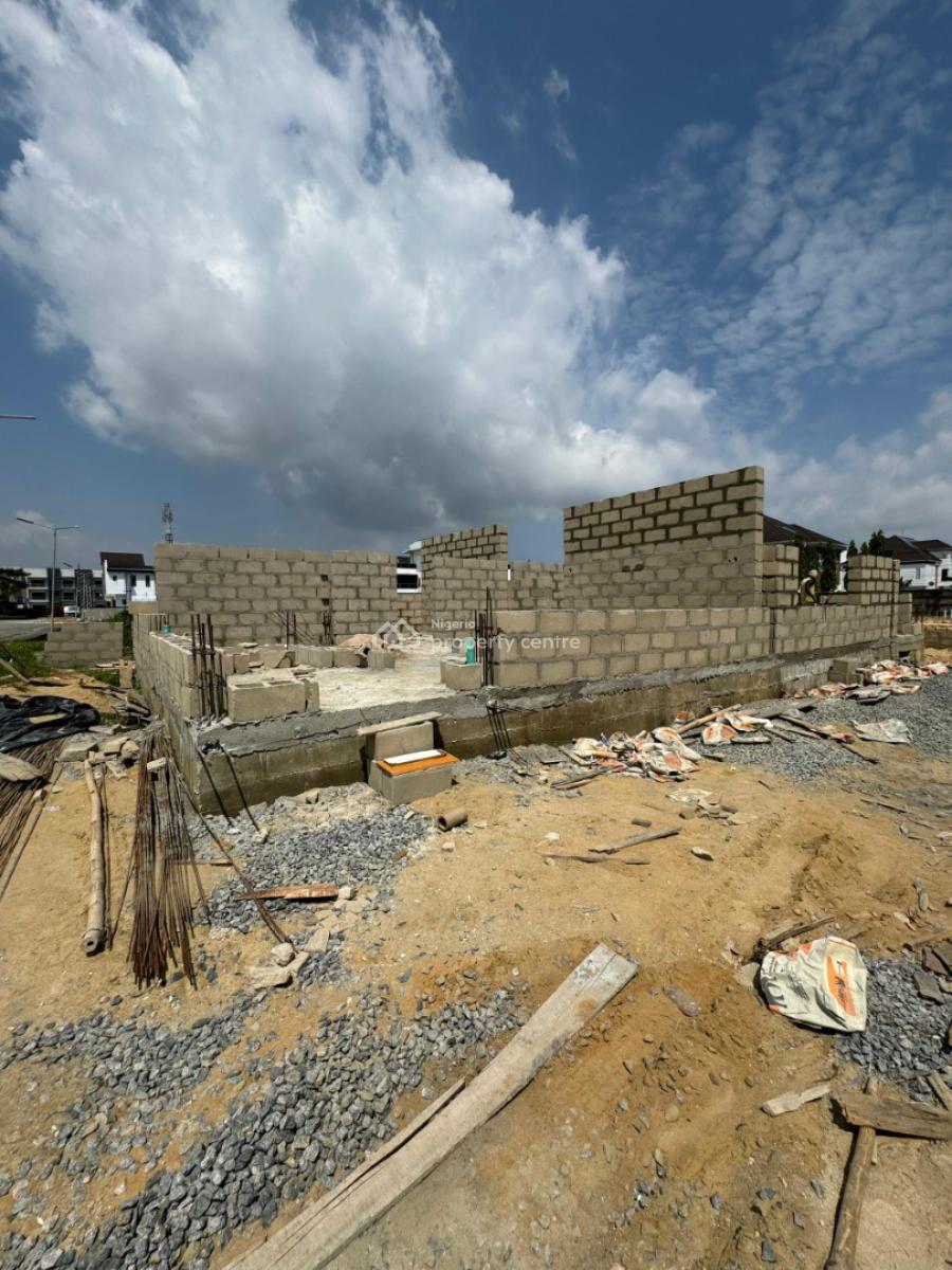 Well Secured Estate 3 Bedroom Semi-detached Duplex, Inside Hi-life Estate, Ogombo, Ajah, Lagos, Semi-detached Duplex for Sale