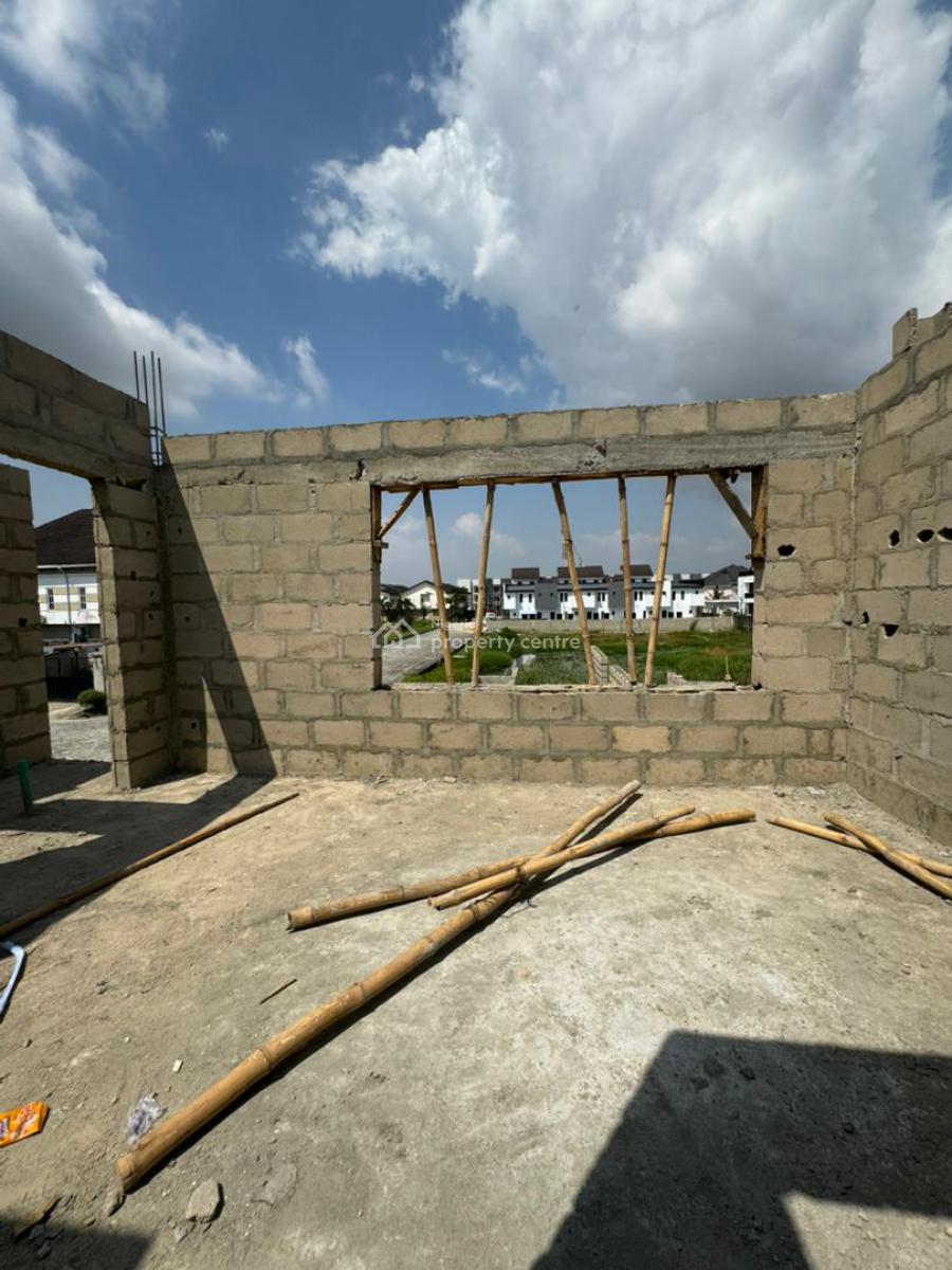 Well Secured Estate 3 Bedroom Semi-detached Duplex, Inside Hi-life Estate, Ogombo, Ajah, Lagos, Semi-detached Duplex for Sale