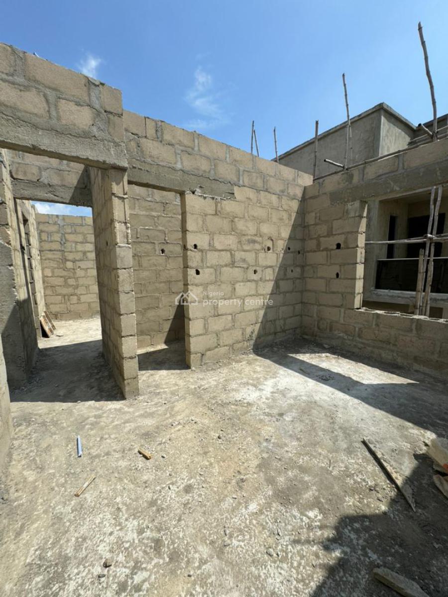 Well Secured Estate 3 Bedroom Semi-detached Duplex, Inside Hi-life Estate, Ogombo, Ajah, Lagos, Semi-detached Duplex for Sale