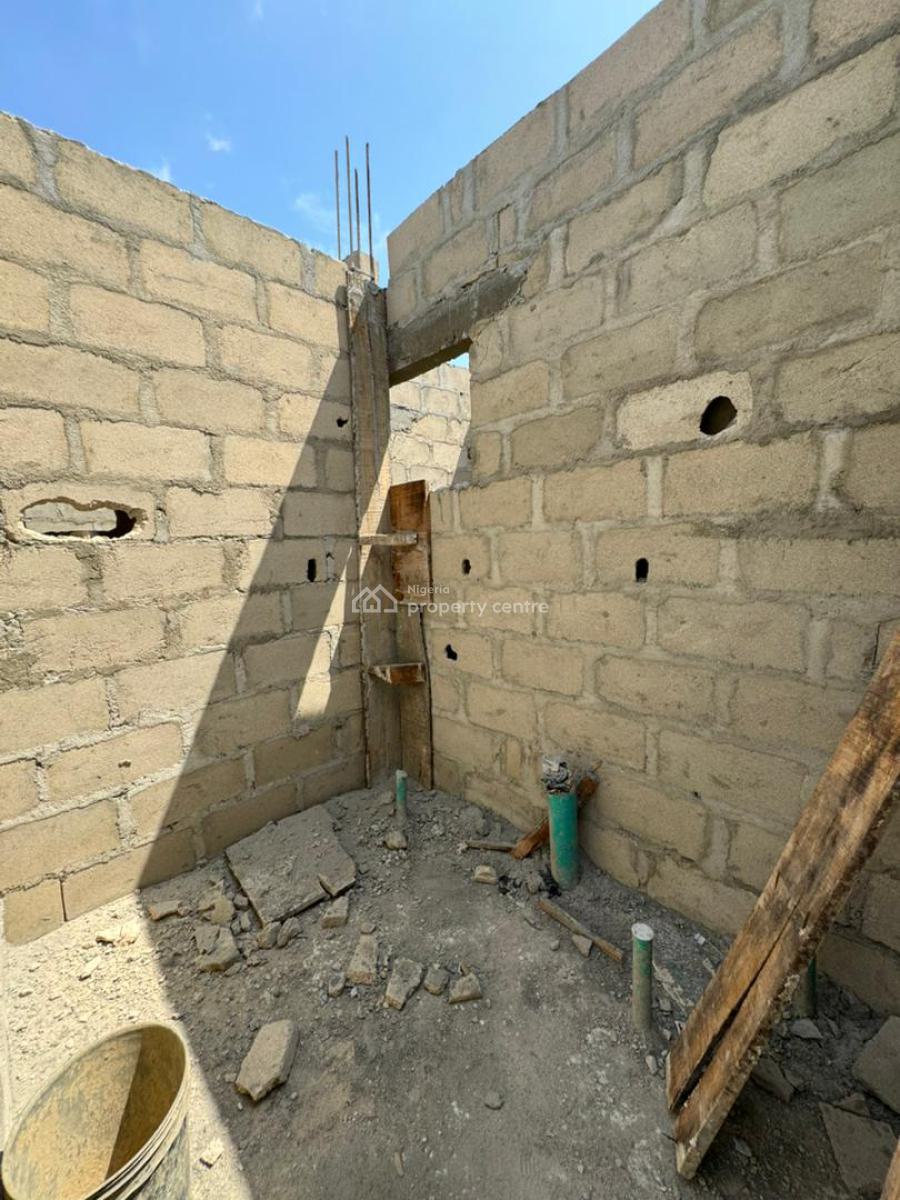 Well Secured Estate 3 Bedroom Semi-detached Duplex, Inside Hi-life Estate, Ogombo, Ajah, Lagos, Semi-detached Duplex for Sale