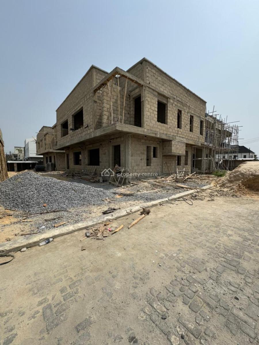 Well Secured Estate 3 Bedroom Semi-detached Duplex, Hi-life Estate, Ogombo, Ajah, Lagos, Semi-detached Duplex for Sale