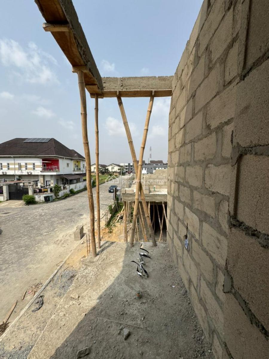 Well Secured Estate 3 Bedroom Semi-detached Duplex, Hi-life Estate, Ogombo, Ajah, Lagos, Semi-detached Duplex for Sale