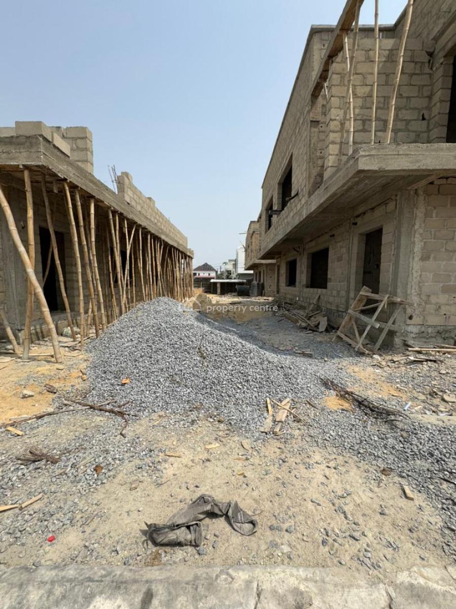 Well Secured Estate 3 Bedroom Semi-detached Duplex, Hi-life Estate, Ogombo, Ajah, Lagos, Semi-detached Duplex for Sale