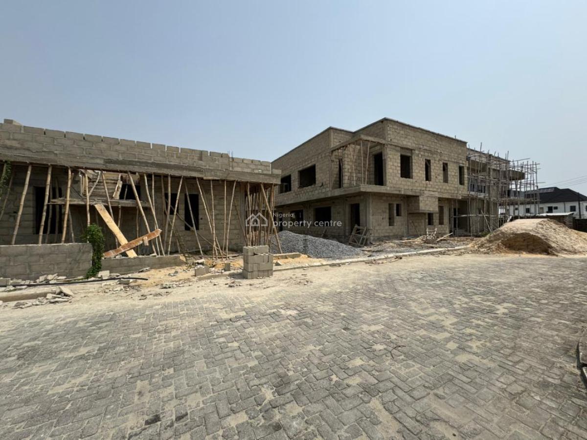 Well Secured Estate 3 Bedroom Semi-detached Duplex, Hi-life Estate, Ogombo, Ajah, Lagos, Semi-detached Duplex for Sale