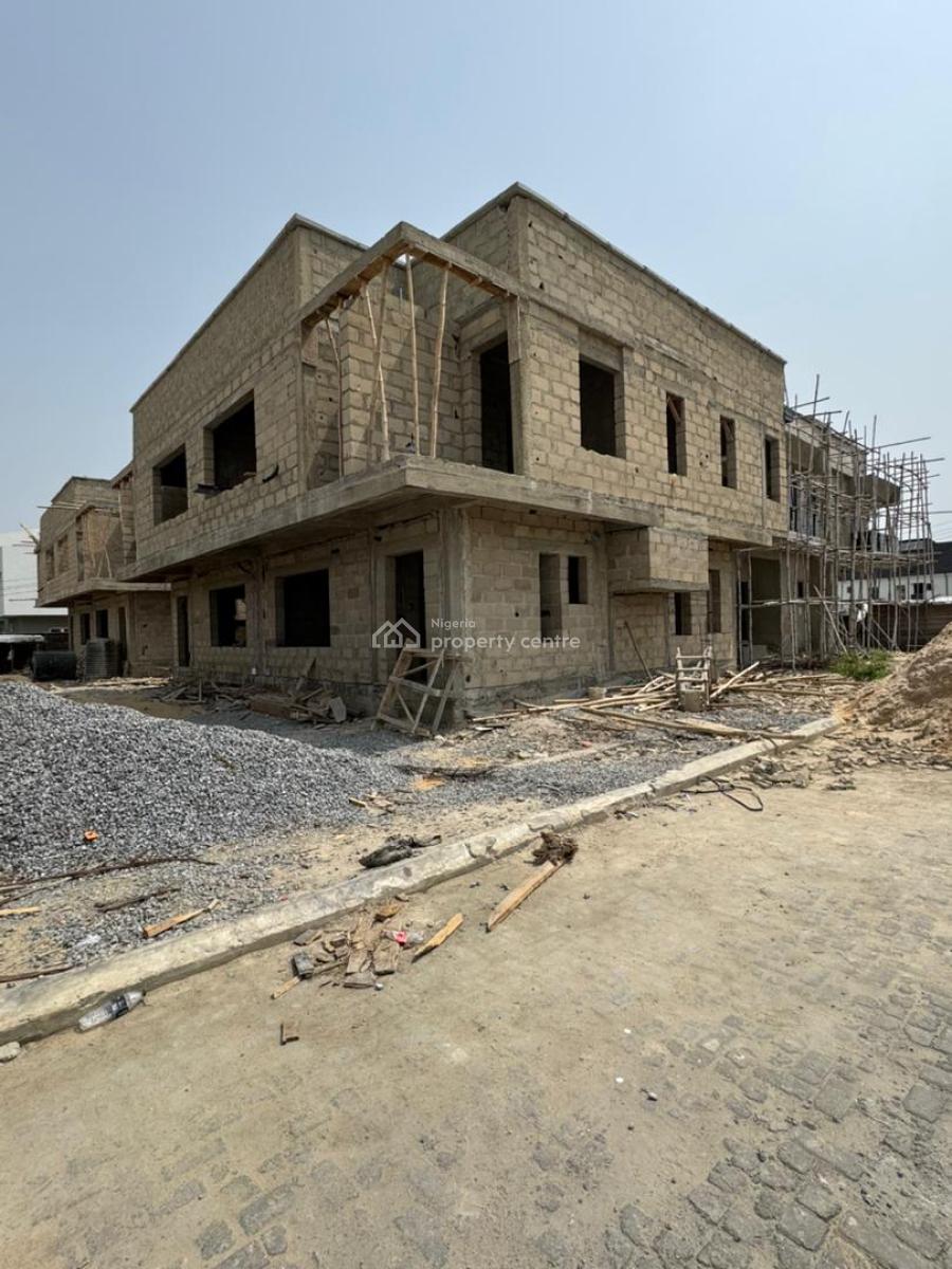Well Secured Estate 3 Bedroom Semi-detached Duplex, Hi-life Estate, Ogombo, Ajah, Lagos, Semi-detached Duplex for Sale